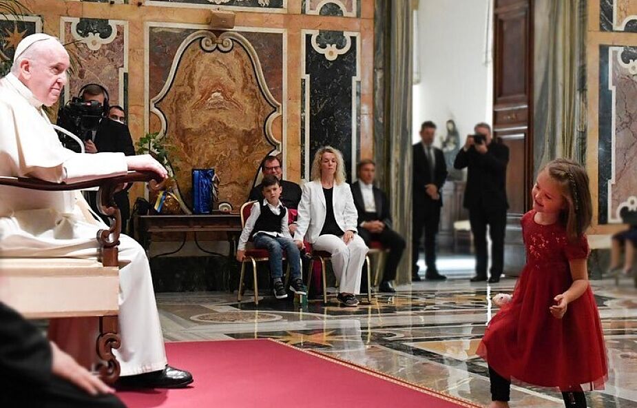 Papież spotkał się z autystycznymi dziećmi