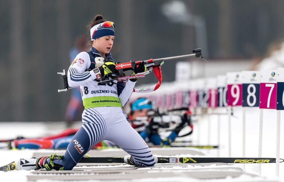 Biathlonistka Kamila Żuk mistrzynią Europy w biegu na dochodzenie na 10 km