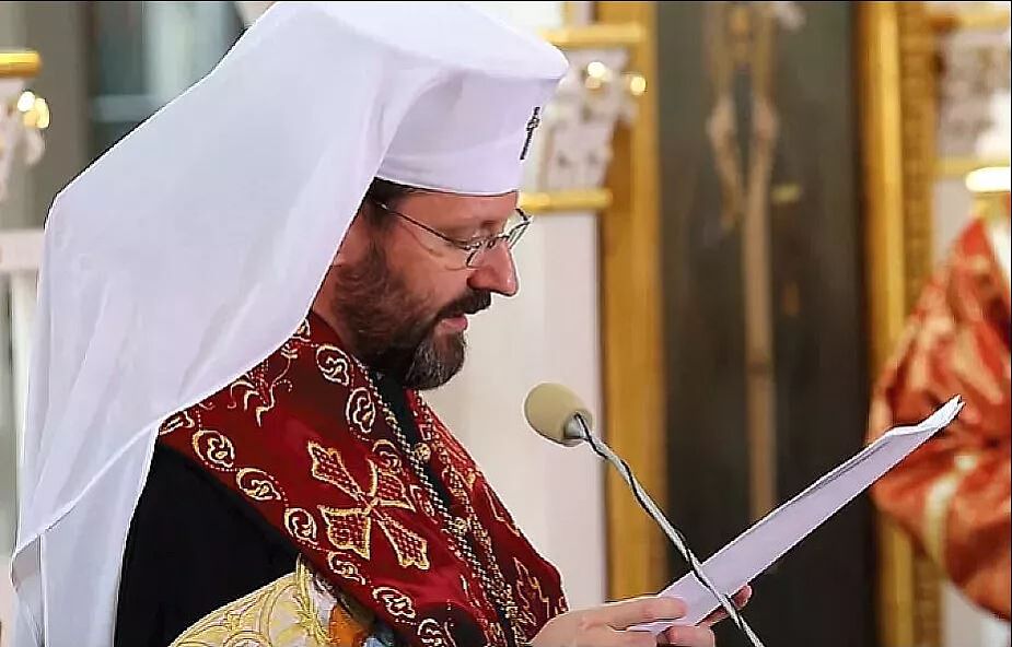 Ukraina: abp S. Szewczuk złożył życzenia świąteczne rodakom w kraju i za granicą