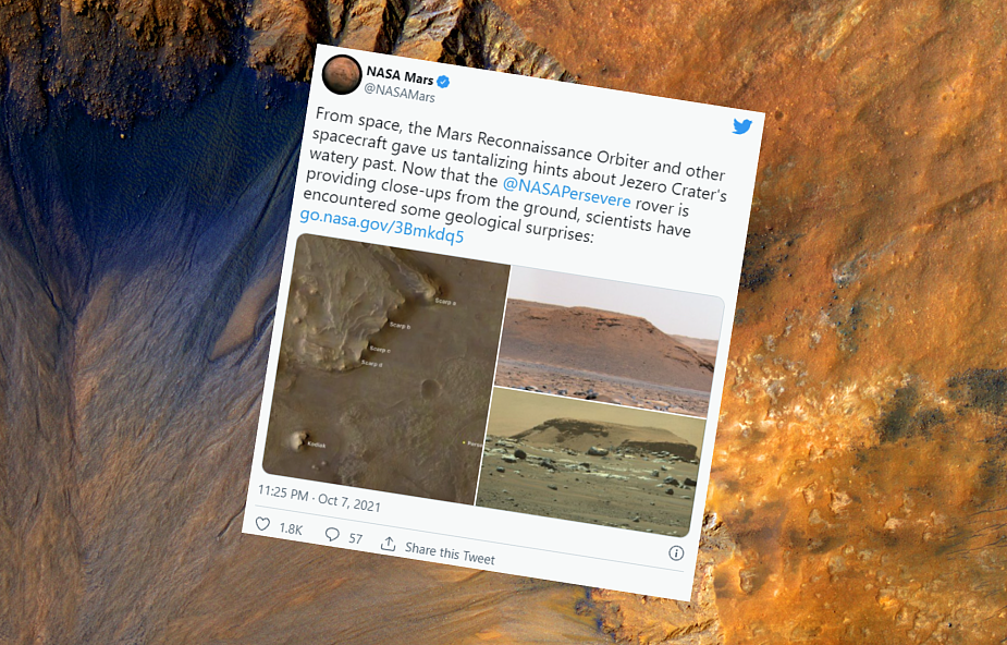 Na Marsie istniała woda. Potwierdzili to naukowcy