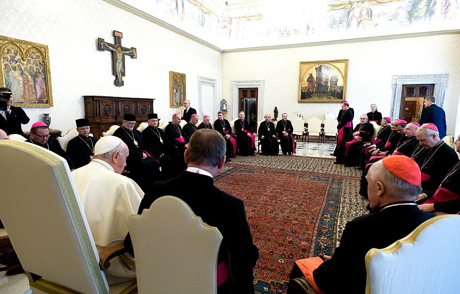 Wizyta ad limina polskich biskupów. Trudne tematy podczas rozmowy z papieżem