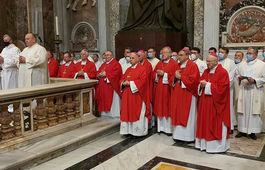 Polscy biskupi na audiencji u papieża Franciszka