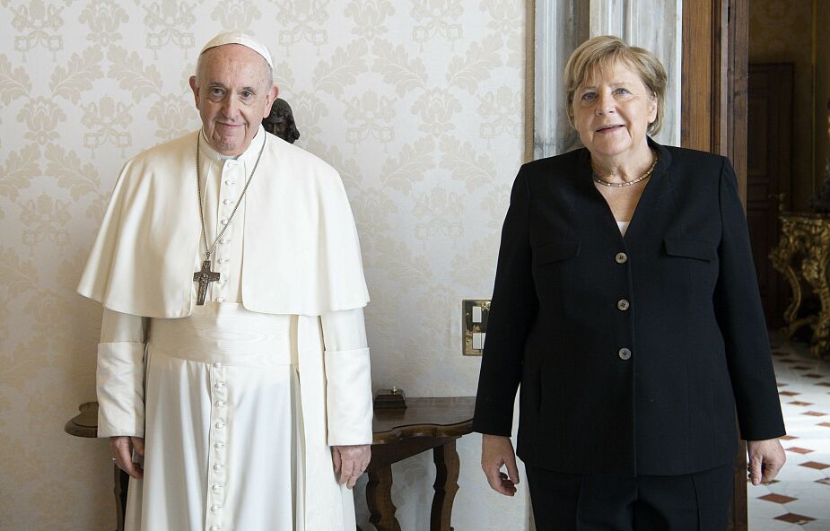 Kanclerz Angela Merkel z wizytą u papieża Franciszka