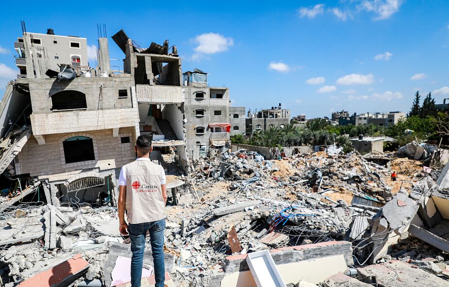 Caritas Polska pomaga w odciętej od świata Strefie Gazy