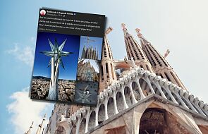 Sagrada Familia: wielka świetlista gwiazda zwieńczyła wieżę Matki Bożej