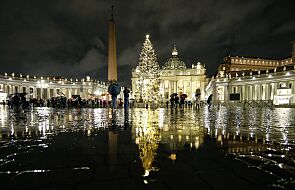 Zapalono lampki na choince na Placu Świętego Piotra