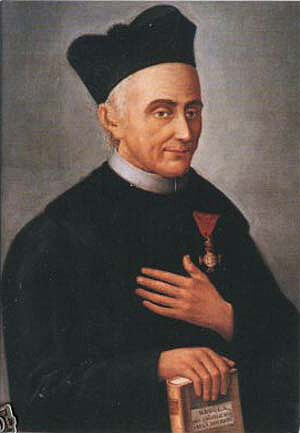 Bł. Carlo Steeb - portret w starości - Auth. unknown, Public domain, via Wikimedia Commons