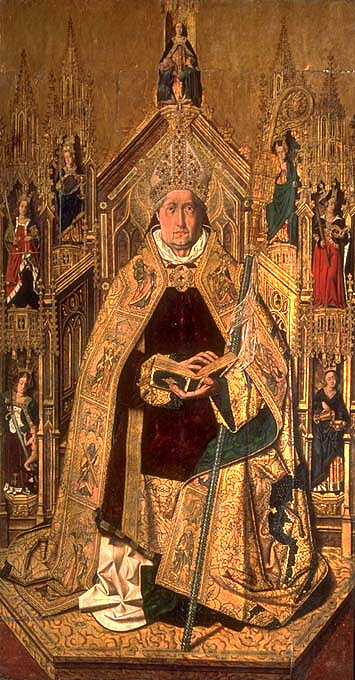 Św. Dominik z Silos - Martín Bernat, Public domain, via Wikimedia Commons