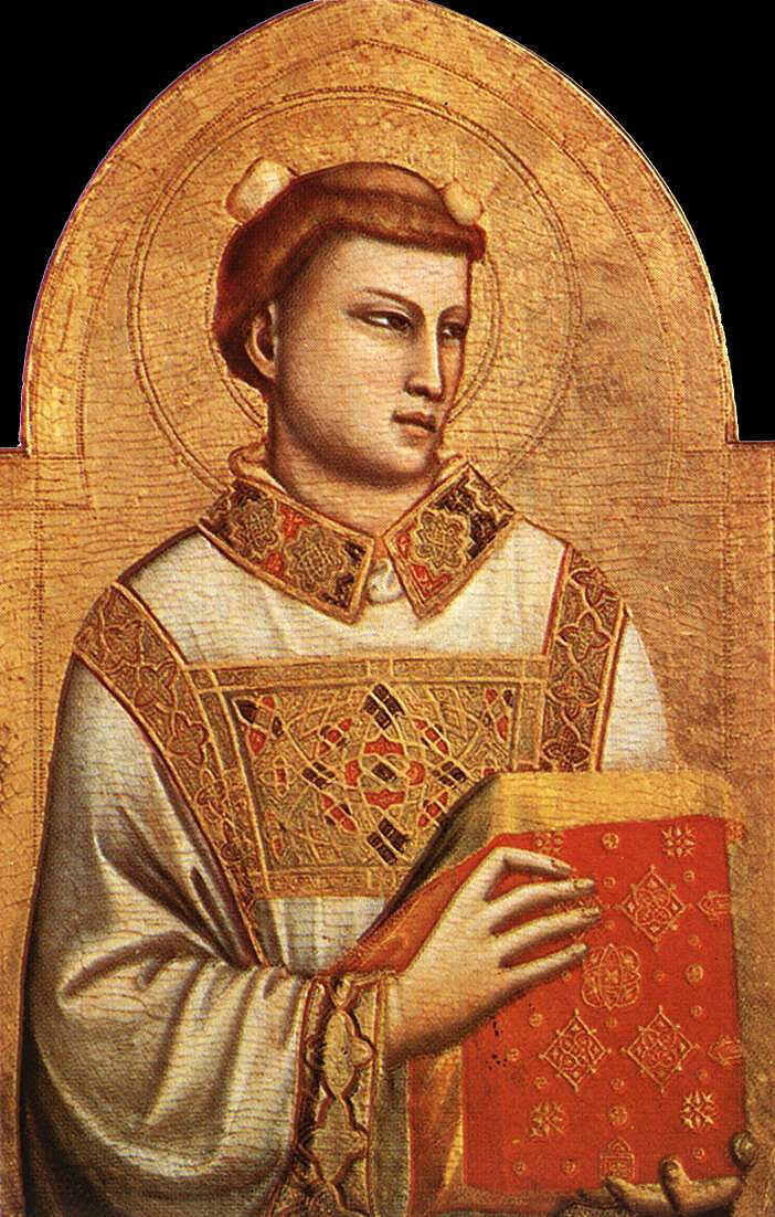 Św. Szczepan - Giotto, Public domain, via Wikimedia Commons 