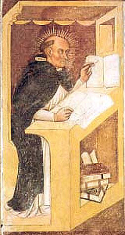 Św. Rajmund - Tommaso da Modena, Public domain, via Wikimedia Commons