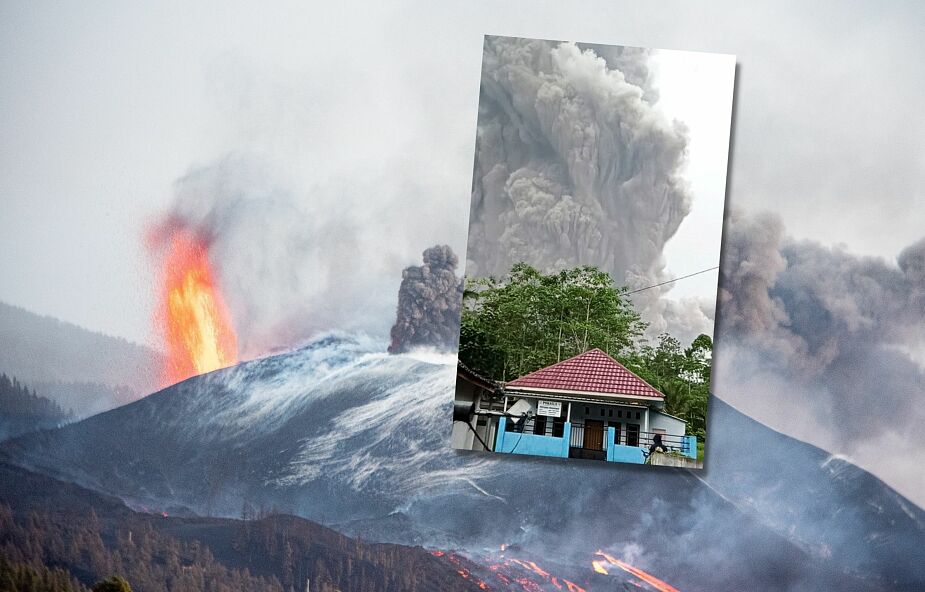 Indonezja: erupcja wulkanu na wyspie. Jest ofiara śmiertelna