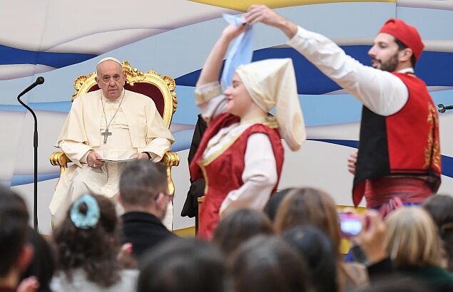 GREECE POPE FRANCIS VISIT