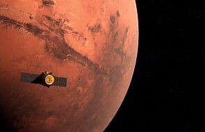 Emiracka sonda dotarła na orbitę Marsa. "Nadzieja" będzie monitorowała zmiany temperatury na Czerwonej Planecie