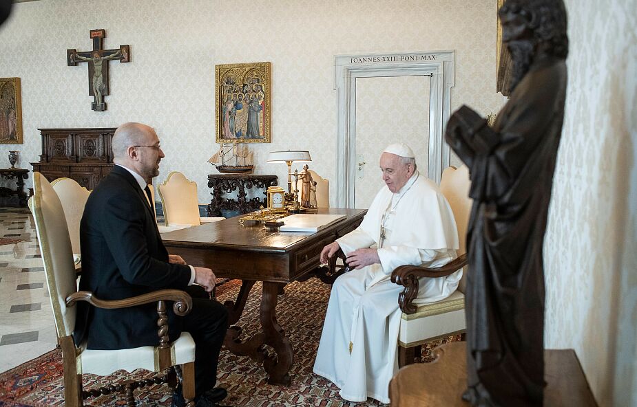 Papież gościł premiera Ukrainy