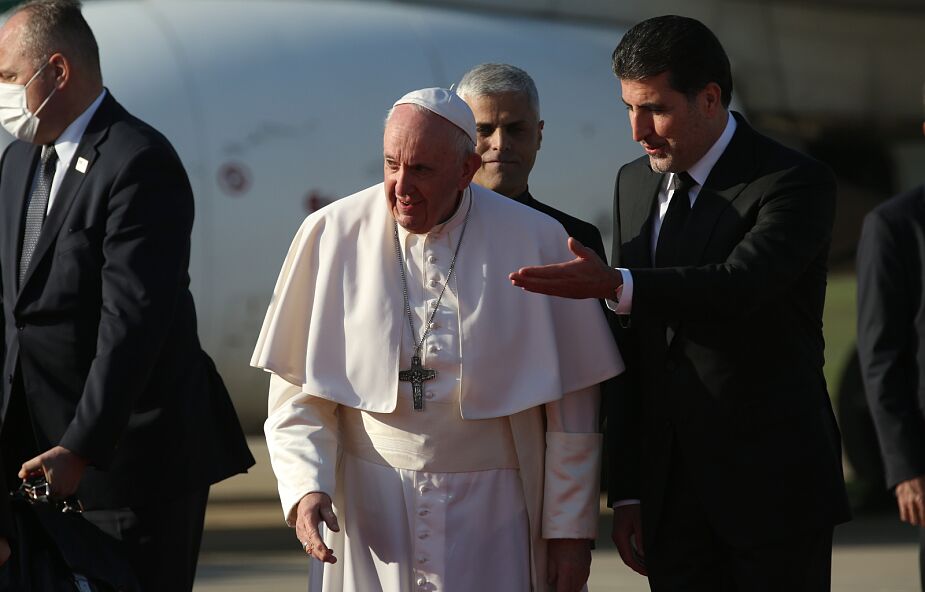 Papież Franciszek przybył do Autonomicznego Regionu Kurdystanu