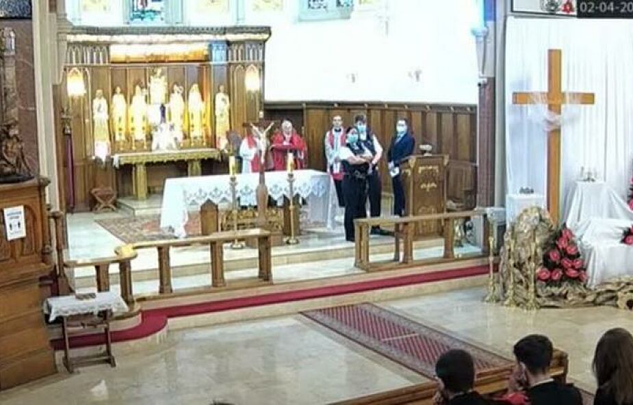 Policja przerwała nabożeństwo w polskim kościele w Londynie