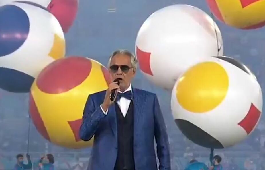 Andrea Bocelli zaśpiewał na inaugurację Euro 2020 [POSŁUCHAJ]