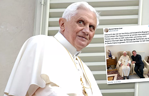Benedykt XVI spotkał się z niemieckim biskupem. Jak wygląda papież-emeryt?