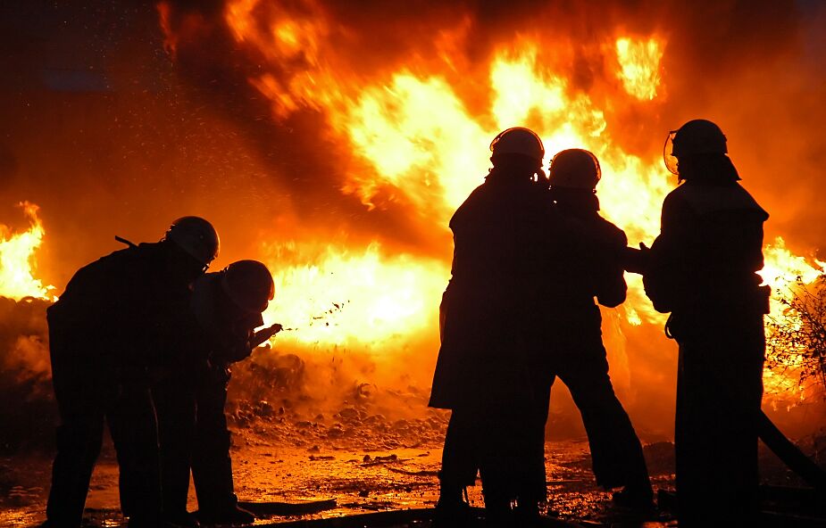 Grecja. Strażacy walczą z pożarami w pobliżu Olimpii i na Eubei