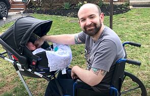 Studenci stworzyli dla Jeremy'ego wózek inwalidzki połączony z wózkiem dziecięcym