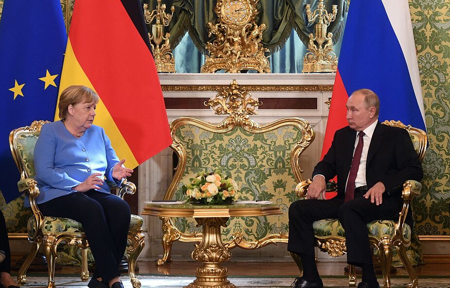 Merkel spotkała się z Putinem. Rozmawiali o bliskim ukończeniu Nord Stream 2