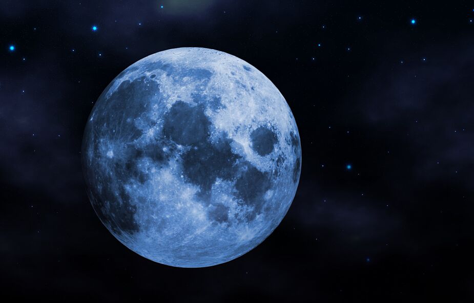 "Niebieski księżyc" już w niedzielę. Wyjątkowe zjawisko jednak zagrożone