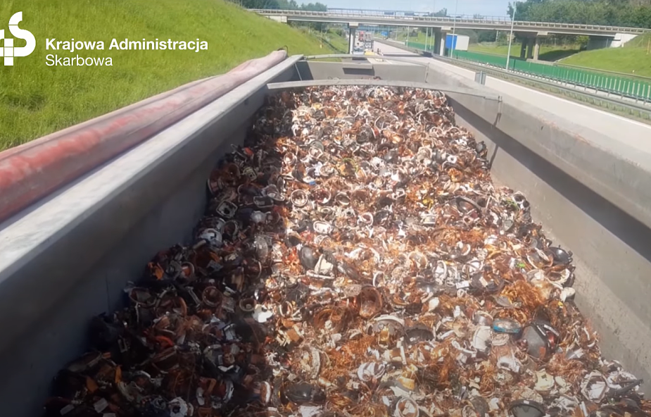 Zatrzymany transport 25 ton nielegalnych odpadów