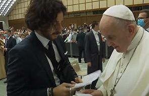Jonathan Roumie grający Jezusa w serialu „The Chosen” spotkał się z papieżem