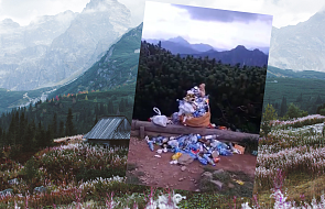 W Tatrach góry śmieci. Turyści zostawiają odpady na szlakach