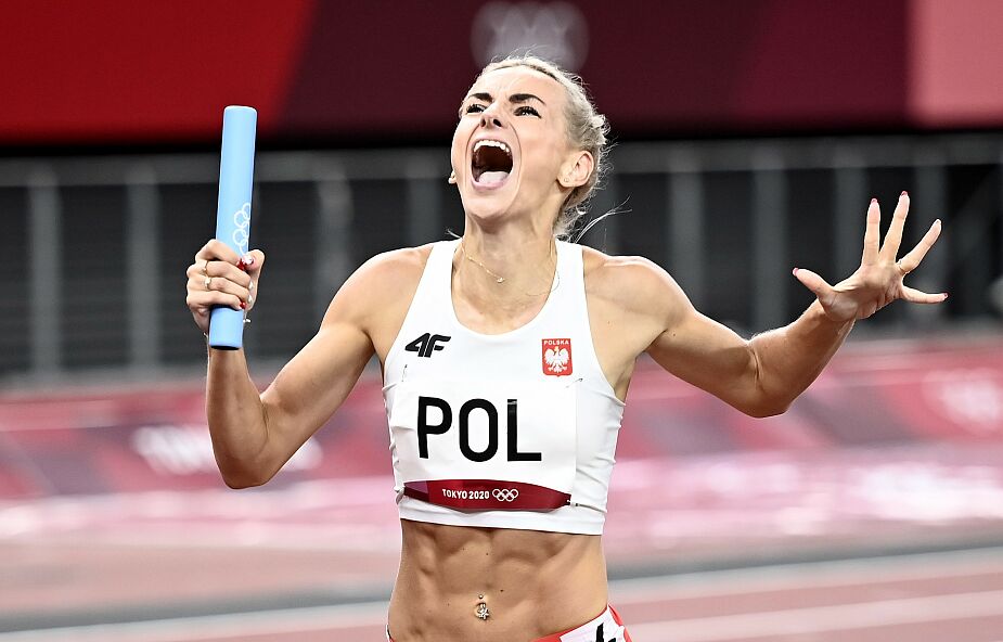 Polska sztafeta kobiet 4x400 m zdobyła srebrny medal