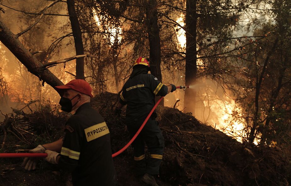 Polscy strażacy są już w Grecji; będą pomagać w gaszeniu pożarów