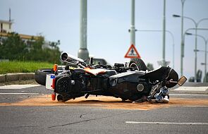 Śmiertelny wypadek motocyklisty w Żaganiu