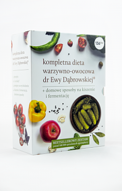 Dieta warzywno-owocowa dr Ewy Dąbrowskiej® - komplet 4 książek