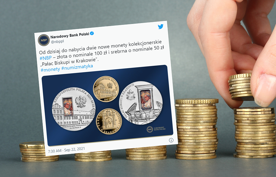 Nowa moneta kolekcjonerska NBP. „Pałac Biskupi w Krakowie”