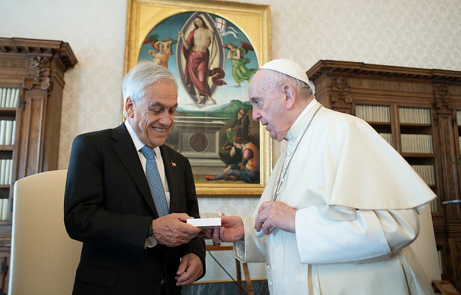 Papież spotkał się z prezydentem Chile