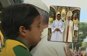 Będąc chłopcem przytulił papieża. Teraz przygotowuje się do życia zakonnego