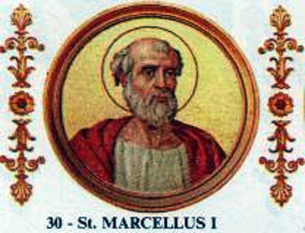 Św. Marceli I - Unknown author, Public domain, via Wikimedia Commons
