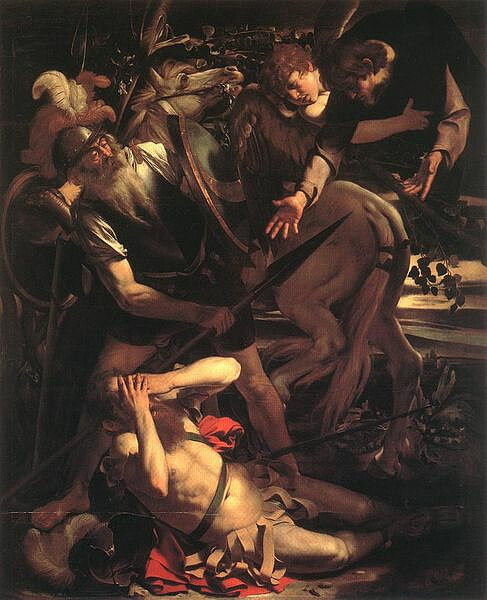 Nawrócenie św. Pawła - Caravaggio, Public domain, via Wikimedia Commons