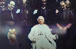 Pierwszy w historii film przedstawiający papieża. Teraz można obejrzeć go w kolorze