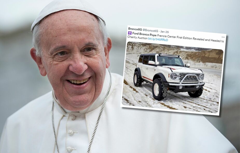 Amerykański Ford stworzył samochód specjalnie dla papieża Franciszka