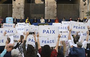 Papież podczas spotkania "Wołanie o pokój": nie wpadajmy w pułapkę nienawiści wobec nieprzyjaciela