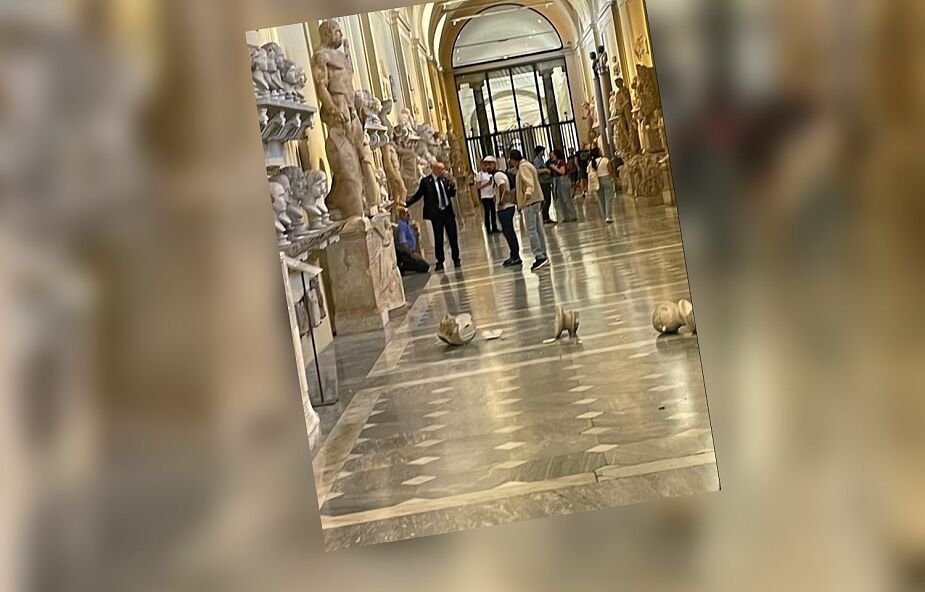 Chuligański wybryk w Muzeach Watykańskich. Turysta zniszczył starożytne rzeźby