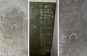 Ukraina: w sali tortur znaleziono wydrapane przez więźniów ikony na ścianach