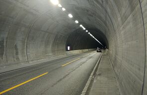 Otwarcie tunelu w ciągu zakopianki. Budowa trwała 5 lat i 7 miesięcy