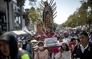 Meksyk: 11 mln pielgrzymów obchodziło święto Matki Bożej z Guadalupe