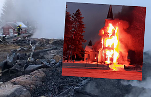 W Finlandii doszczętnie spłonął kościół. W środku trwało nabożeństwo, w którym uczestniczyło około 30 osób