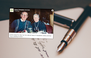 Para 100-latków przez 84 lata pisała ze sobą listy. Teraz spotykają się online