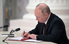 Putin podpisał ustawy o ratyfikacji umów z separatystycznymi DRL i ŁRL na Ukrainie