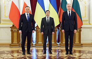 Spotkanie prezydentów Polski, Ukrainy i Litwy. Duda: apelujemy do Rosji o pokój