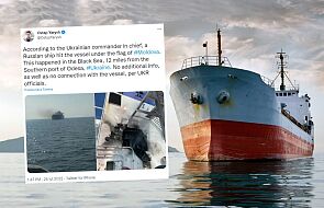 Rosjanie trafili w statek pływający pod banderą Mołdawii. Wcześniej kraj zareagował na agresję Rosji wobec Ukrainy
